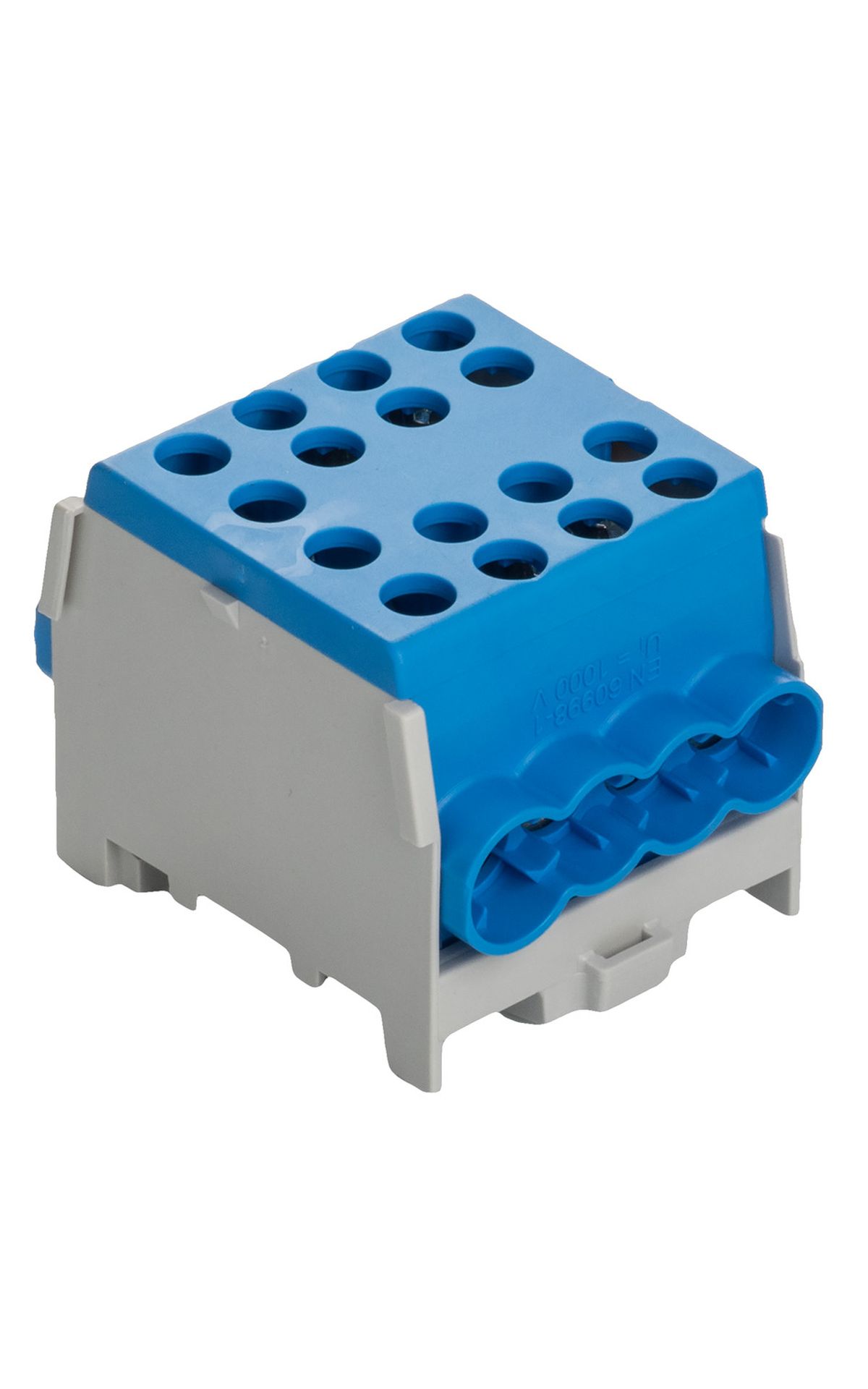 Minimodular HLAK 35-1/6 M2 fővezeték soroló elem kék