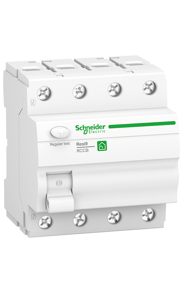 Schneider Electric RESI9 R9R11425 áram-védőkapcsoló,AC, 4P,25A, 30 mA,