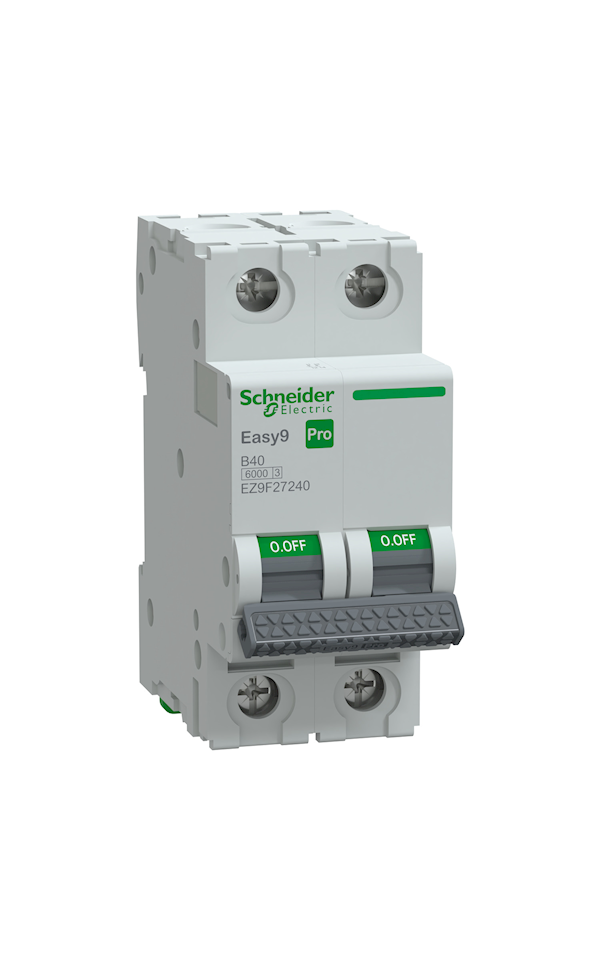 Schneider Electric EASY9 PRO EZ9F57206 Kismegszakító, 2P, C, 6A