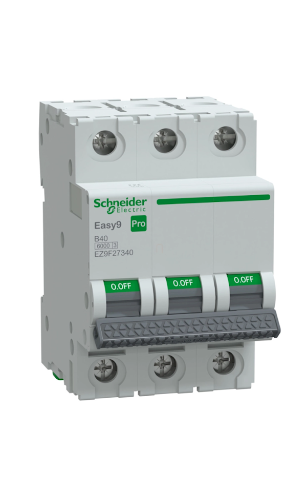 Schneider Electric EASY9 PRO EZ9F27340 Kismegszakító, 3P, B, 40A