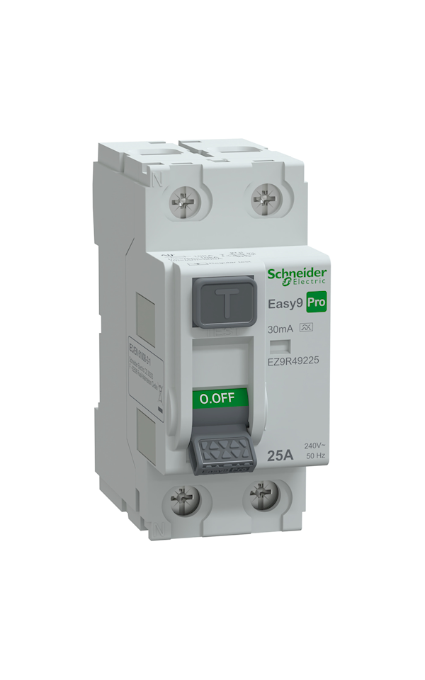 Schneider Electric EASY9 PRO EZ9R49240 Áram-védőkapcsoló, A osztály, 2P, 40A, 30mA