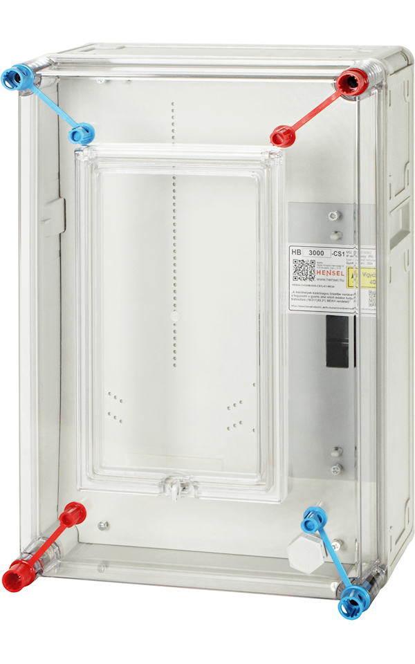 Hensel HB3000-CS1 fogyasztásmérő modul, M63 A csoportos, felületre szerelhető
